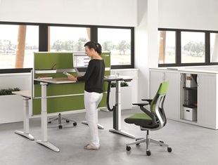 Stand up and stand out! Ology, the desk that helps create a health conscious environment