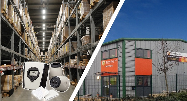 Beam Smoke Detectors the right choice for Peterborough Warehouse