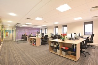 Knauf AMF Ceilings transform office space with sound style solutions