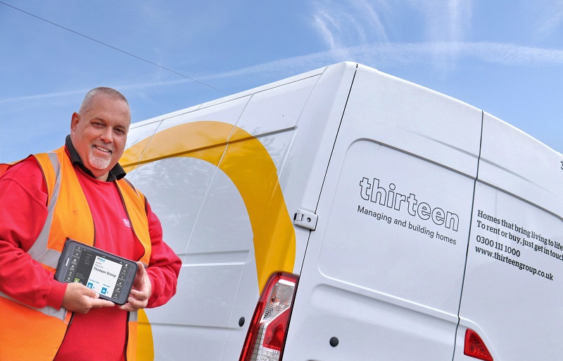 Thirteen housing boosts FM services with mobile tech