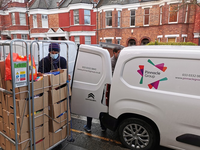 Pinnacle offers financial support and assistance to Lambeth food banks
