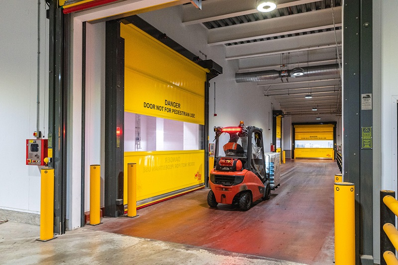 Union Industries supplies and installs 40 rapid-roller doors at Princes food production site