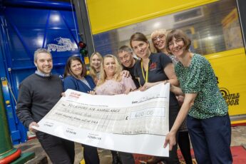 Union Industries’ employee council backs Yorkshire Air Ambulance with donation