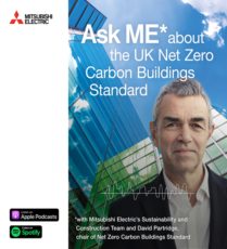Mitsubishi Electric launches podcast exploring UK Net Zero Carbon Buildings Standard