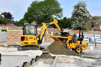 Housebuilder on the road to success with JCB